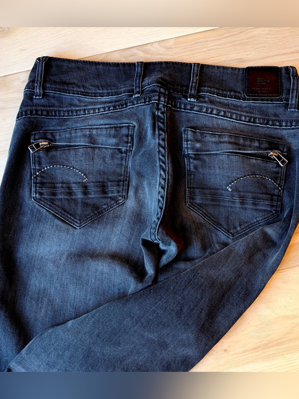 G-Star Raw Midge Cody Skinny Jeans Faded Charcoal Grey Washed Denim Size 27 x 32
